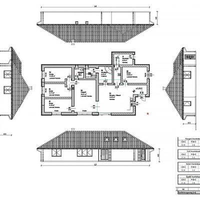 Családi ház tervezés III. 6