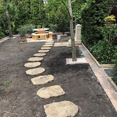 Garden and terrace construction 19