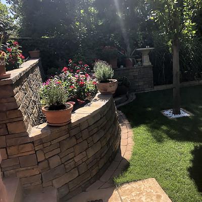 Garden and terrace construction 32