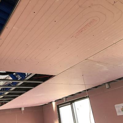 Heat pump system - Ceiling heating and cooling 5