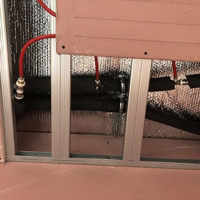 Heat pump system - Ceiling heating and cooling 8