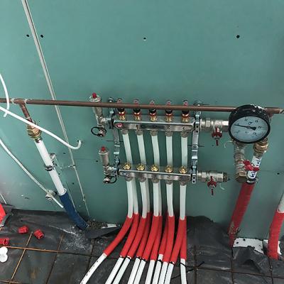 Heat pump system - Floor heating 1