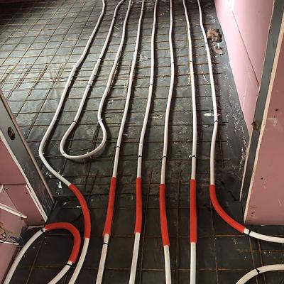 Heat pump system - Floor heating 3