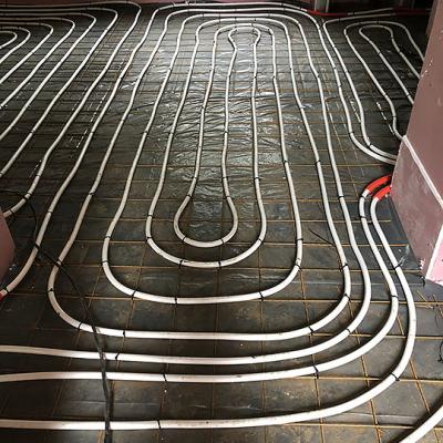 Heat pump system - Floor heating 6