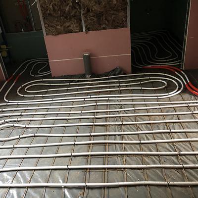 Heat pump system - Floor heating 7