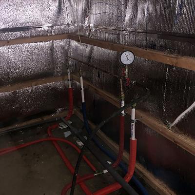 Heat pump system - Plumbing 1
