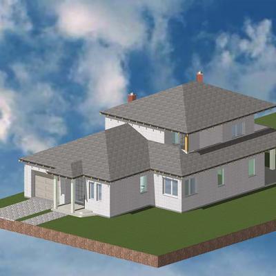 Family house design I. 1