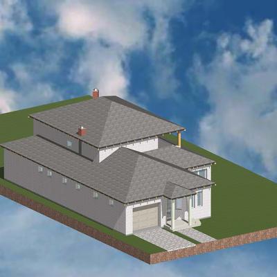 Family house design I. 4