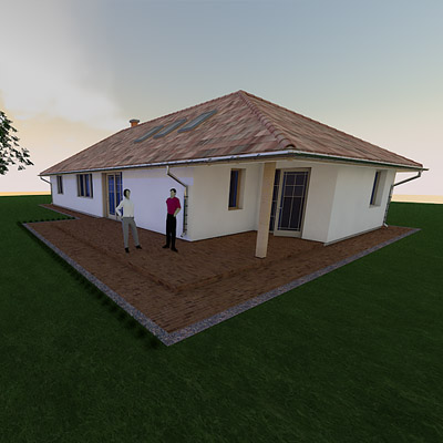 Family house design III.