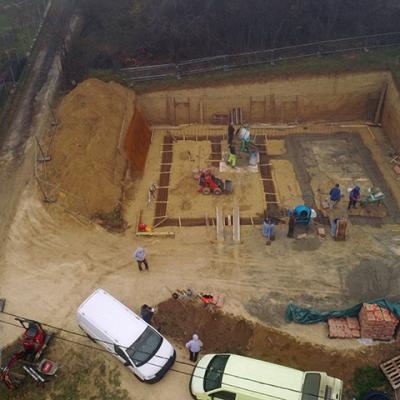 Családi ház építése 8