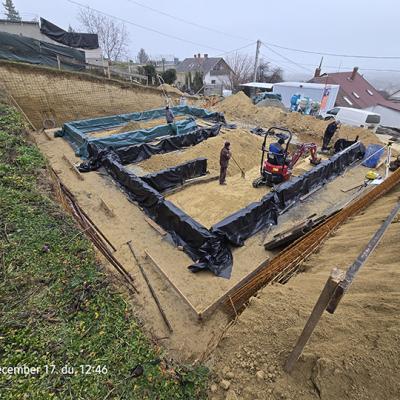 Családi ház építése 9